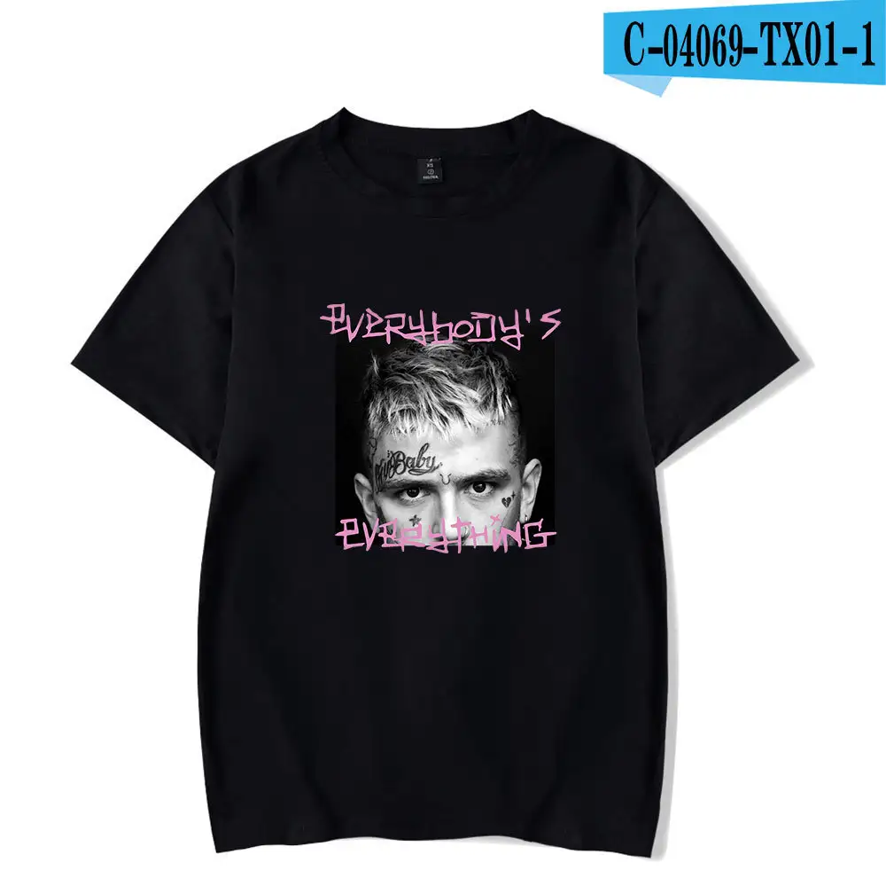 LIL PEEP Crew Neck Short Sleeve T-Shirt Top