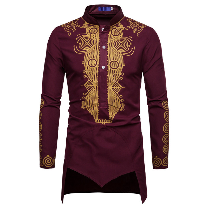 Muslim Robe Men's Personality Bronzing - Picture 4 of 5