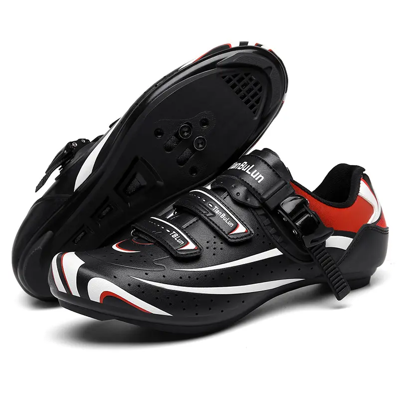 Outdoor Non-lock Cycling Shoes, Rubber Sole Men