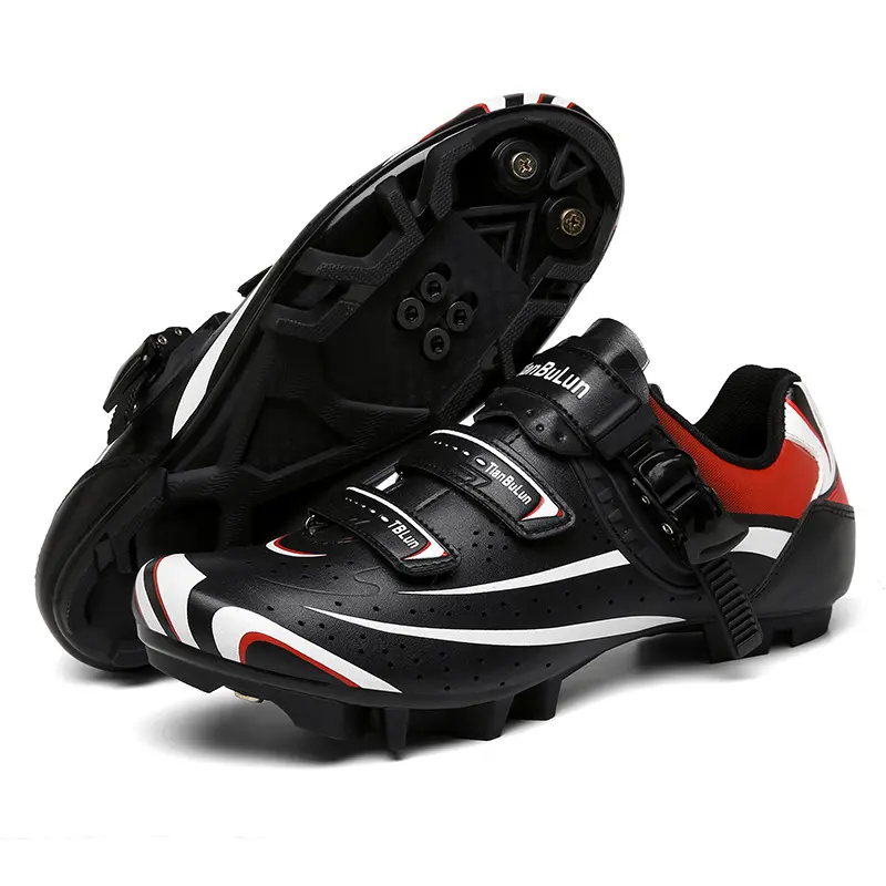Outdoor Non-lock Cycling Shoes, Rubber Sole Men