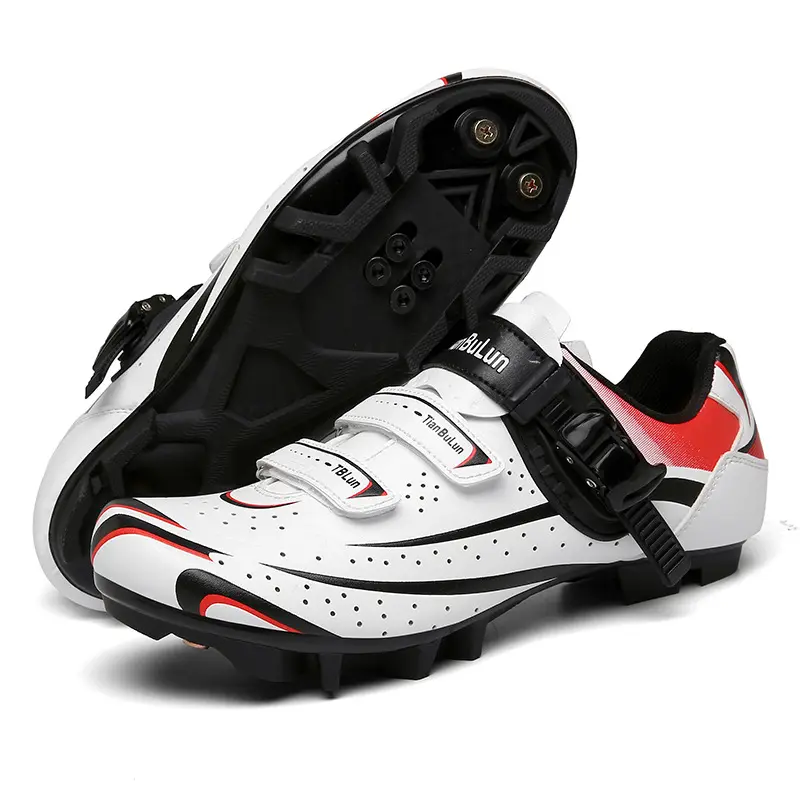Outdoor Non-lock Cycling Shoes, Rubber Sole Men