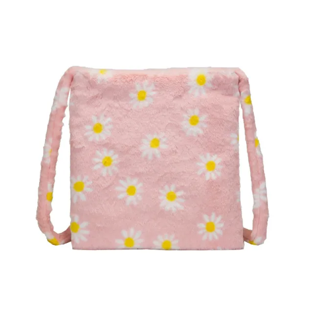 Plush Bag Women's Large Capacity Messenger Shoulder Bag Cute Animal Pattern 12Style - Shop at LoveMi