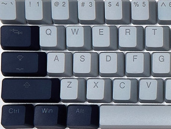 116keys dark gray blue