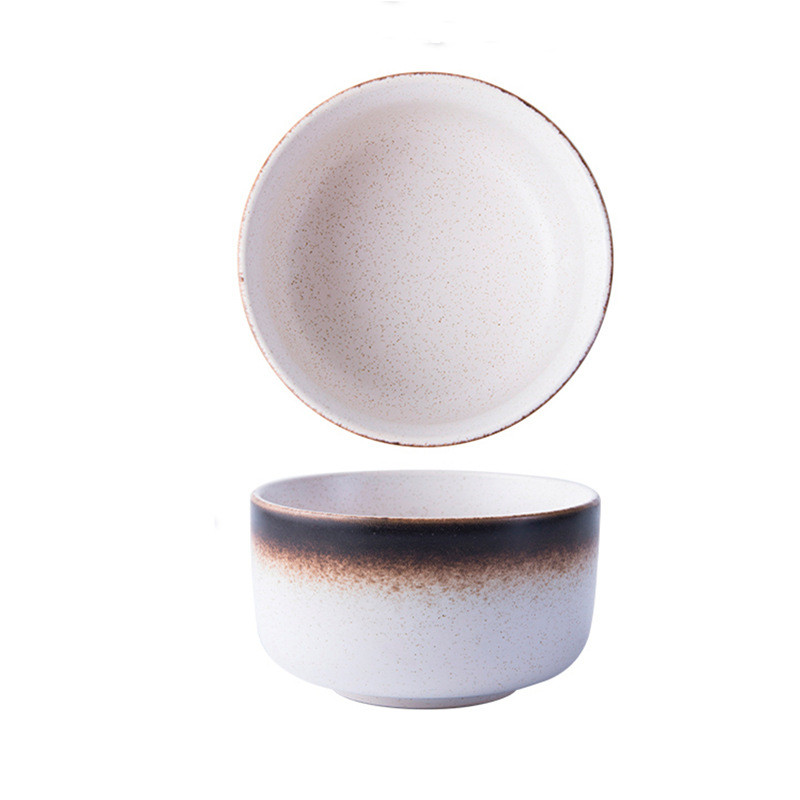 Title 8, Simple Small Ceramic Bowl Soup Bowl Home Restau...