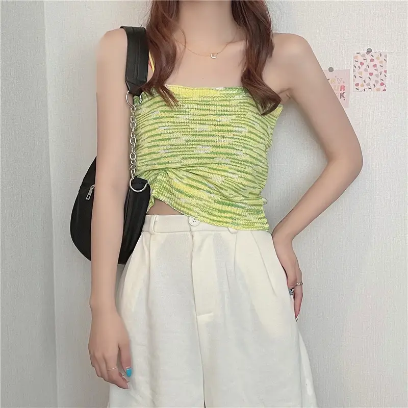 Inner Vest Pure Desire Hot Girl Color Design Sense Niche Top