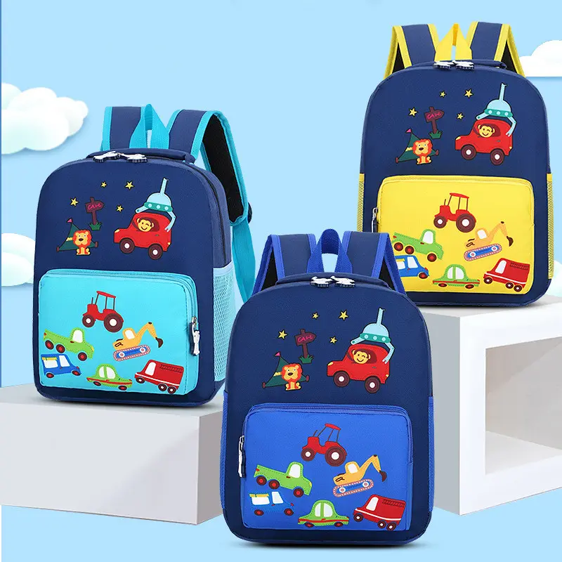 Kindergarten Backpack Cartoon Cute Children Go Out to Reduce