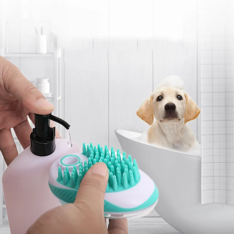 Pet Bath Brush Massage Hair Removal Artifact Pet Supplies