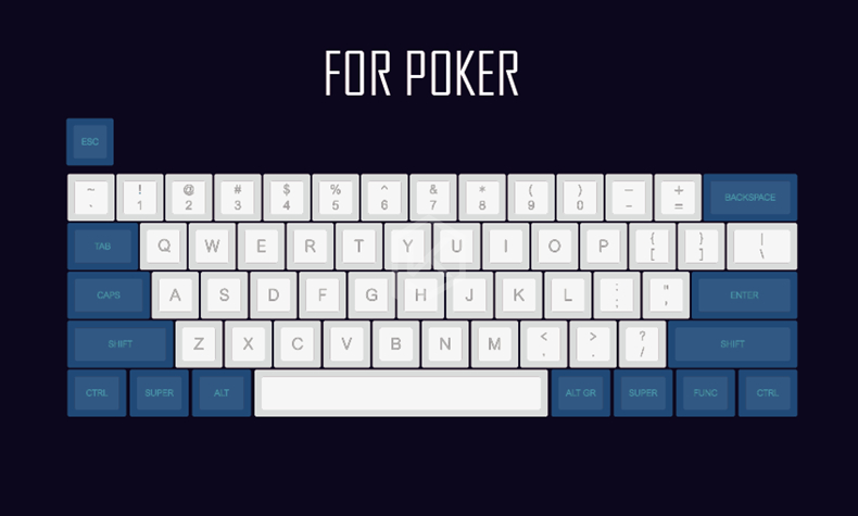 Blue and whiteGH60