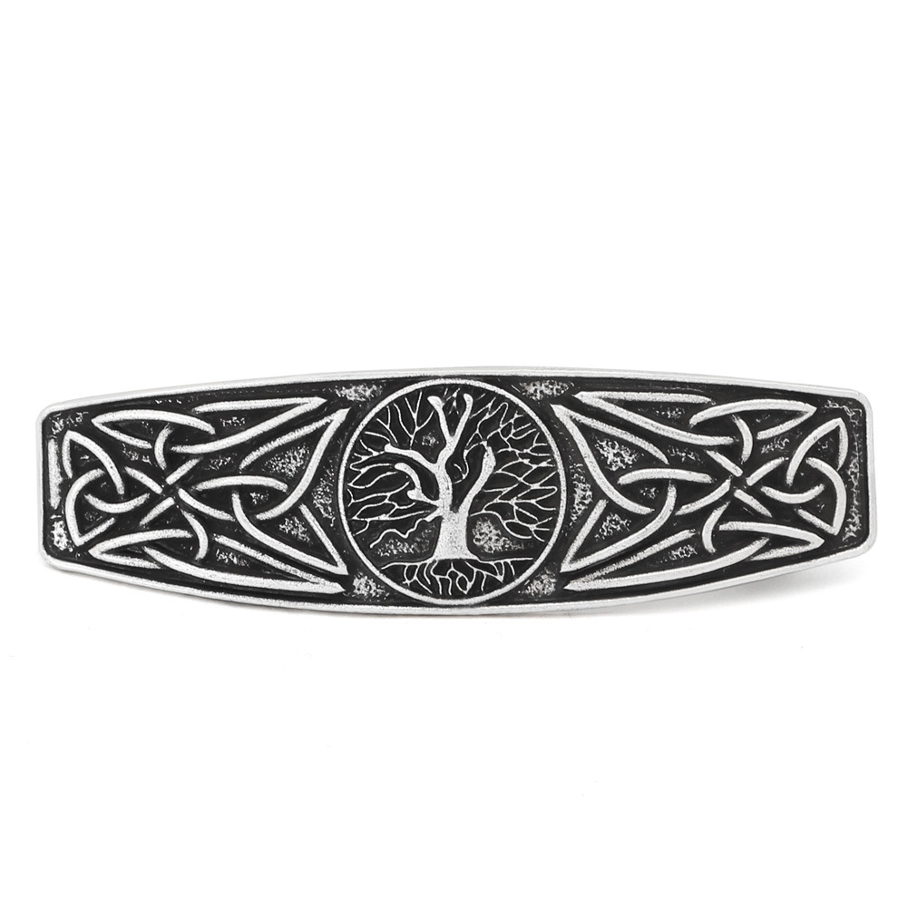 Nordic Viking Hairpin Tree Of Life Retro Classic Black - Shop at LoveMi