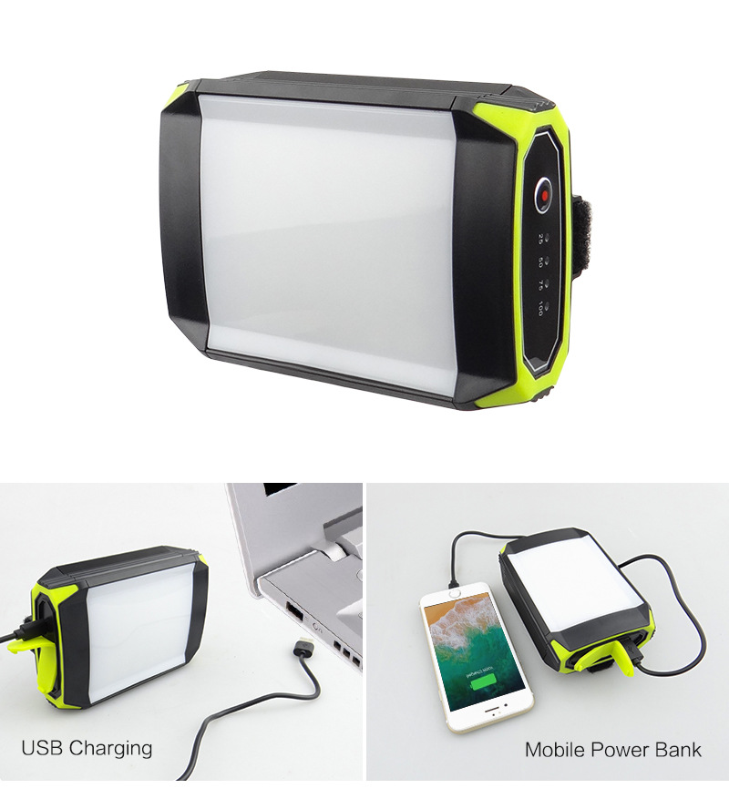 Dimming Rechargeable Camping Light Portable Tent Light Camping Light Power Bank — foto 3