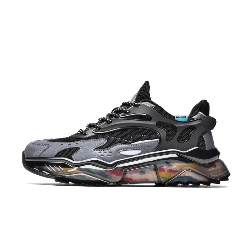 Mesh Korean Style Trendy Boys Casual Running High-rise Sports Shoes