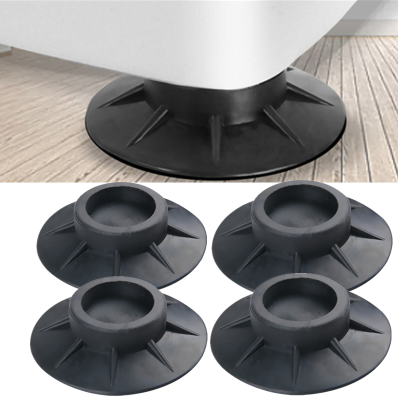 Non-slip Rubber Washing Machine Foot Pad Furniture Fixed Bas