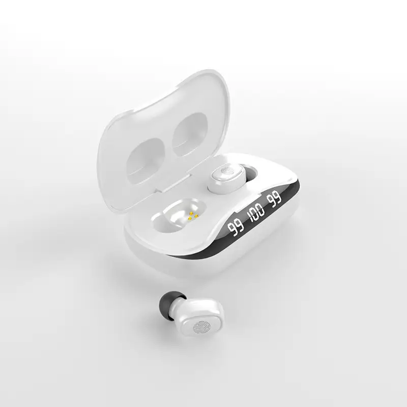 Bluetooth Headset Triple Display Wireless Binaural Headset