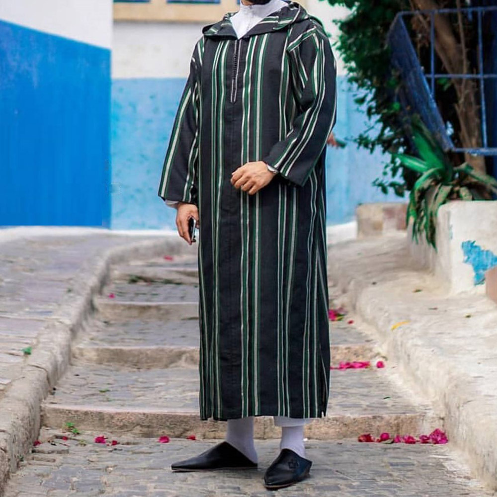 Cross-border African Ethnic Style Men's Long Shirt