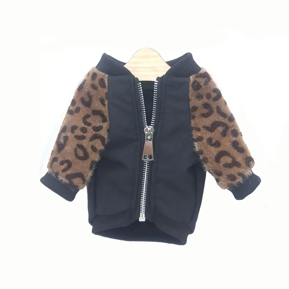 Net Red Same Style Leopard Jacket Dog