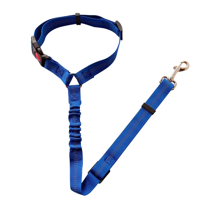 Safety Rope Elastic Traction Rope Dog Chain - Blue