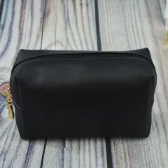Make Up Handbag Organizer Storage Pouch Toiletry Wash Bags - Black - View 1