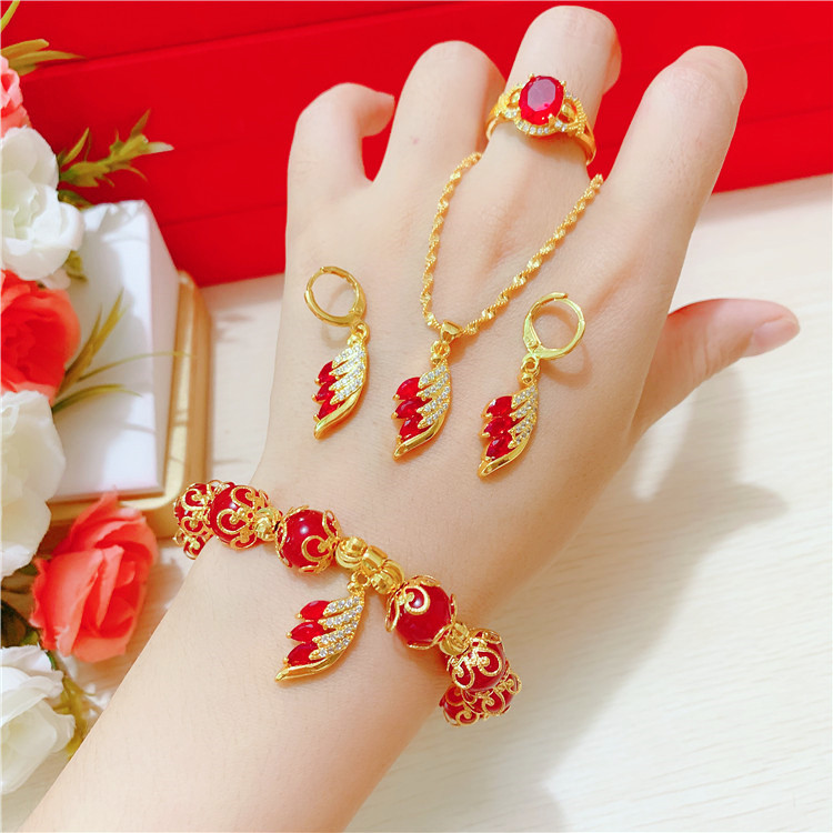 Necklace Fashion Short Clavicle Chain Female Imitation Gold