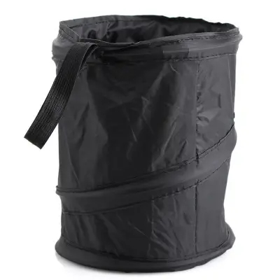 Foldable Multifunctional Car Trash Can Car Storage Bucket Seat Back Storage Bag Car Interior Supplies