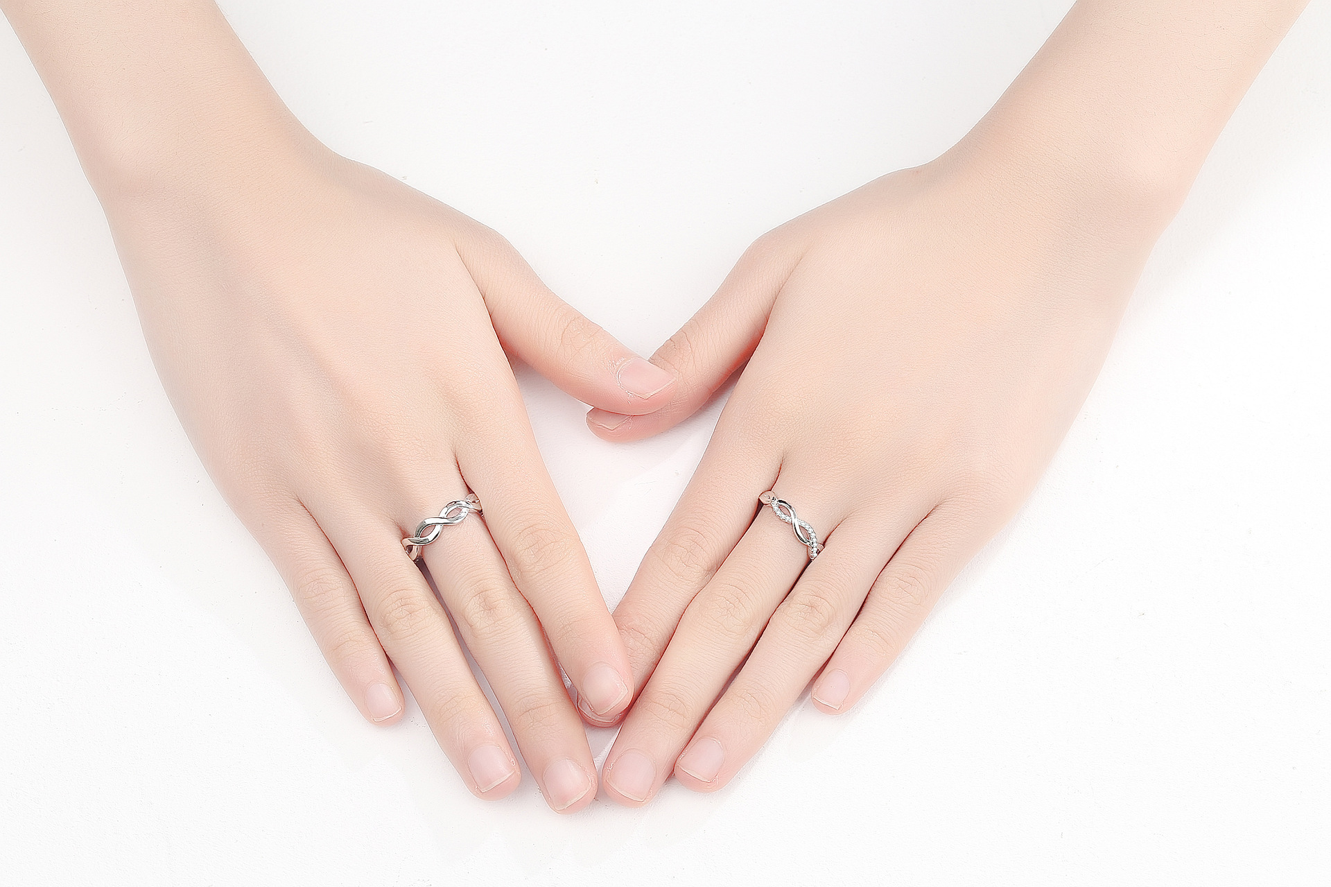 Sansheng III 925 Sterling Silver Couple Ring Japan And South Korea Simple Trend Of Men And Women On The Ring Valentines Day Gift For Girlfriend