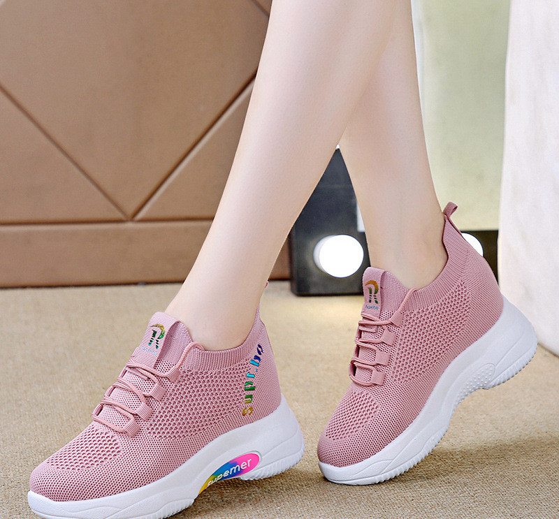 Summer Mesh Shoes Breathable One Piece On Behalf Of Foreign Trade Cross-Border Women'S Travel Sports Shoes Women