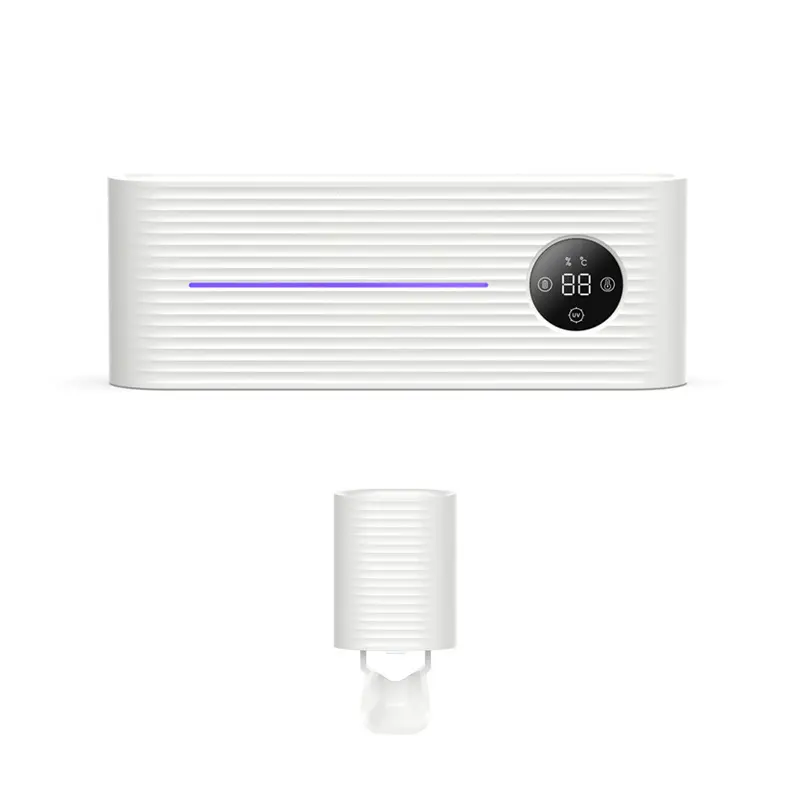 Automatic Air-Drying and Placing Toothbrush Disinfection Box on