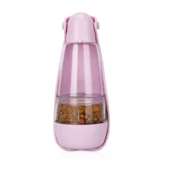 Portable Multifunctional Pet Accompanying Cup Dog Cat Supplies Food Water Bottle - View 1