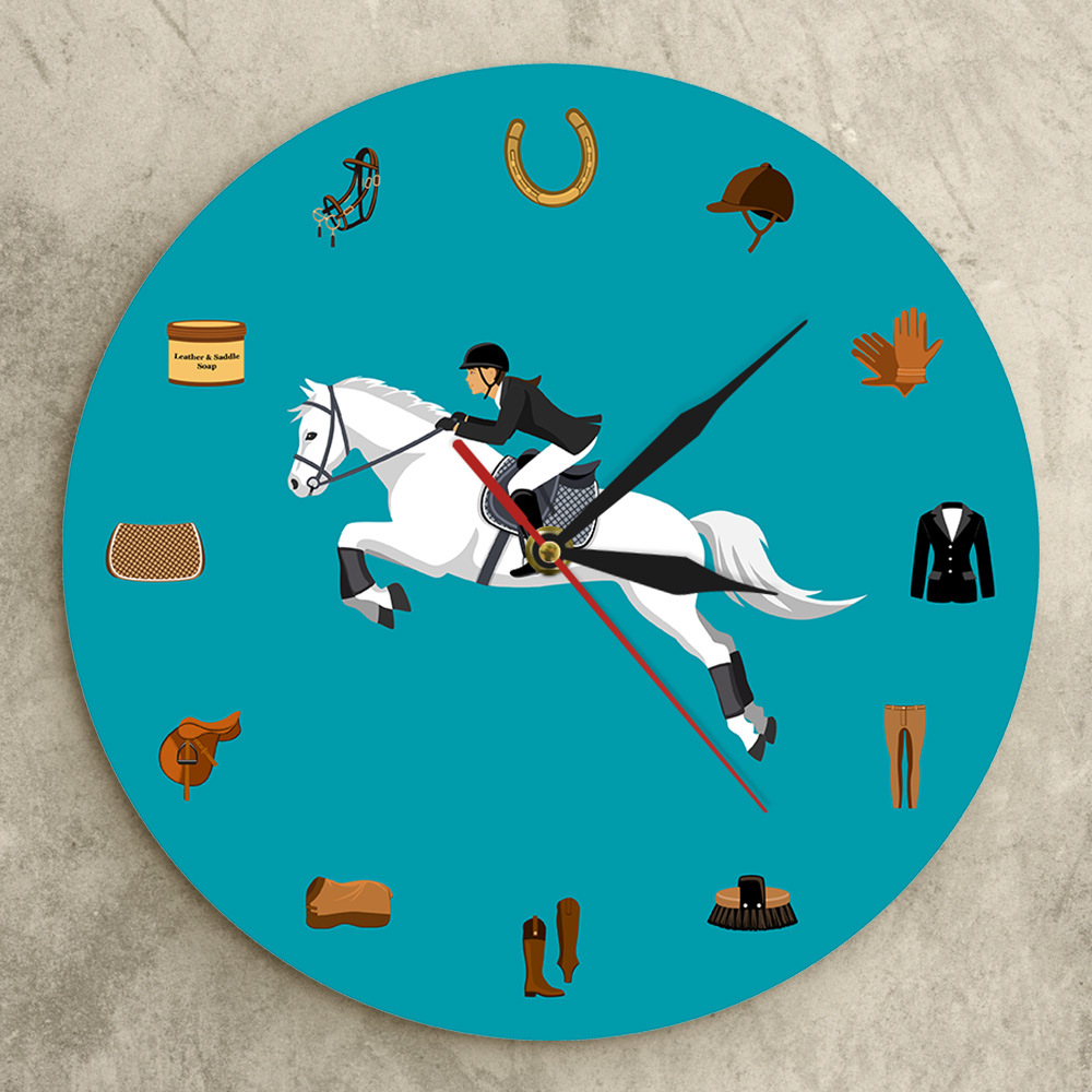 Round Wall Clock, Quartz Movement, picture 2 of 3