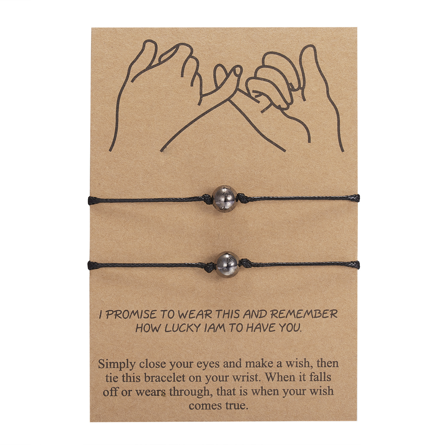 Love Mother's Day Stainless Steel Hollow 2 Weaving Adjustable Mom