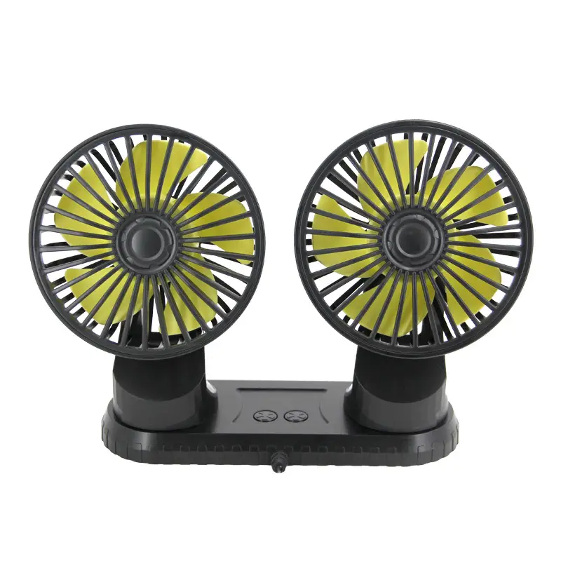 Car Usb Dual-Head Fan Air Outlet
