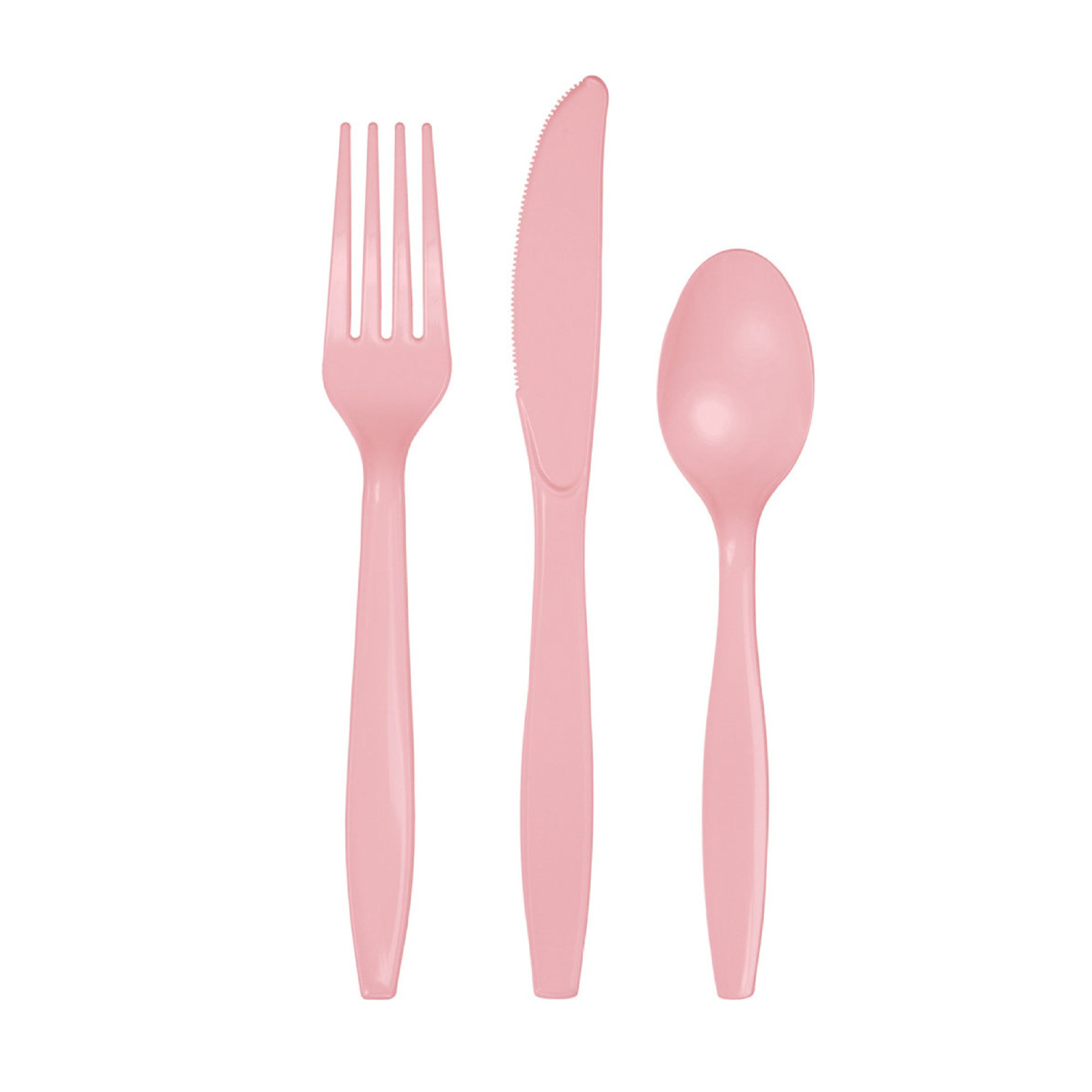 Powder plastic cutlery 20PCS