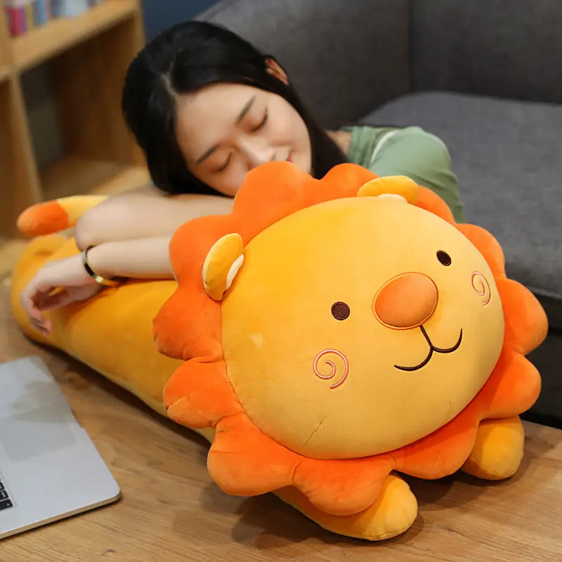 Net Red Sun Flower Lion Doll Plush Toy