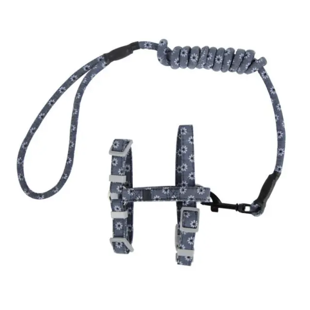 Simple Pet Print Anti stroke Cat Leash Grey - Shop at LoveMi