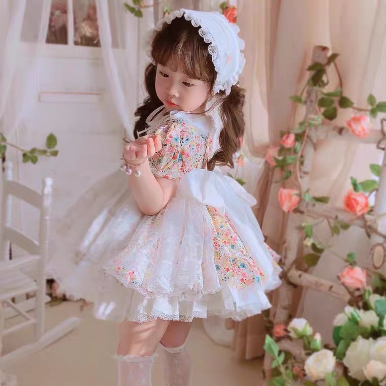 Pengpeng Dress Children's Doll Collar Princess Skirt