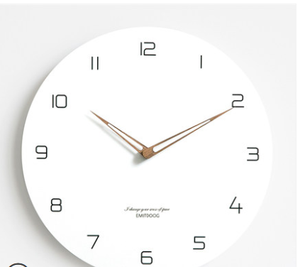 Modern Minimalist Living Room Home Wall Clock Fashion Atmosphere