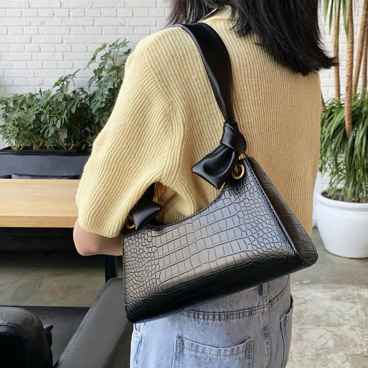 Crocodile Pattern Zip Tote, picture 2 of 4