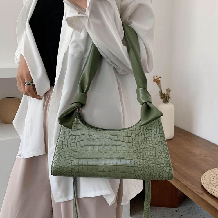 Crocodile Pattern Zip Tote