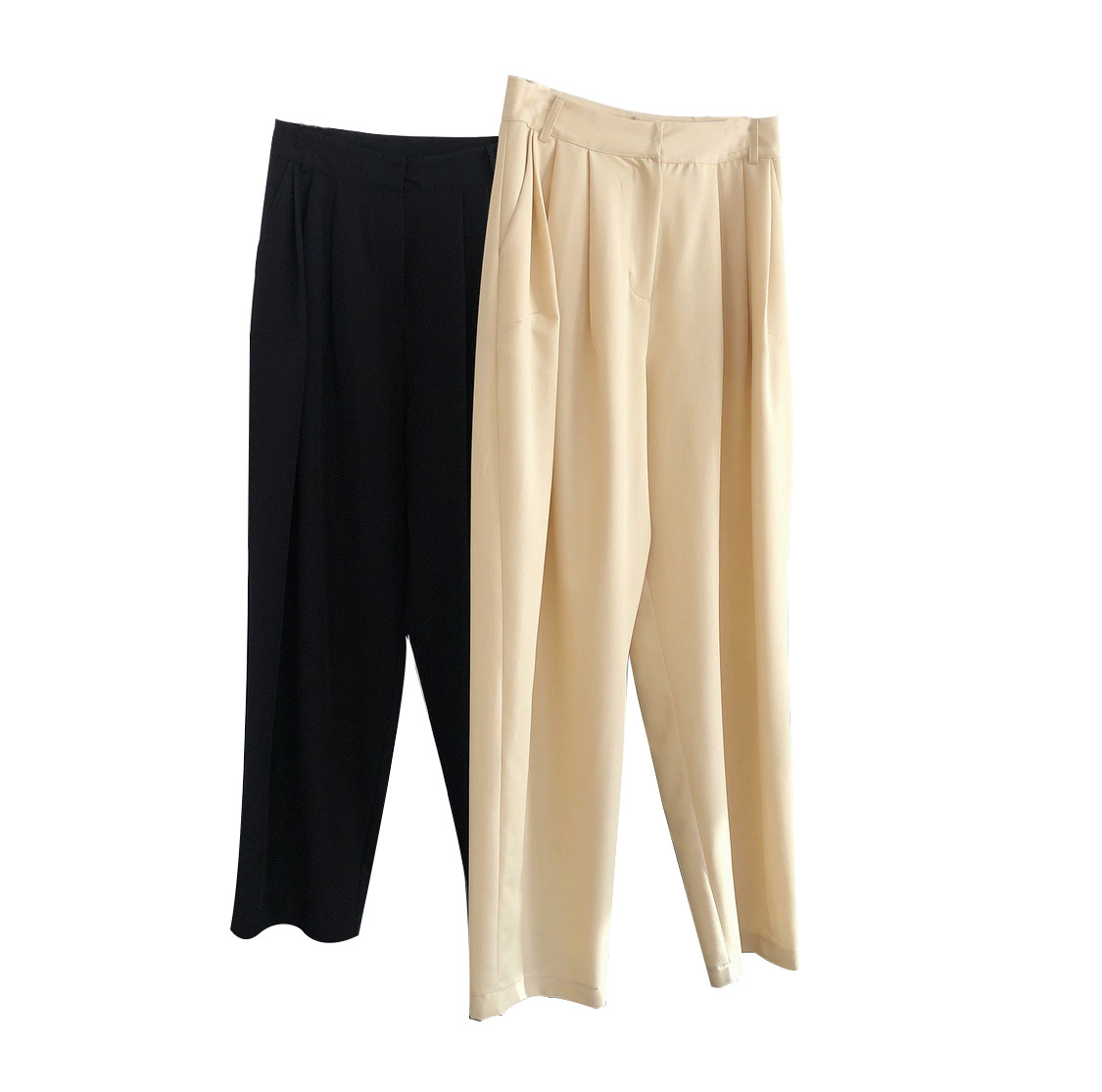 Loose Drape Slimming Straight Radish Pants Casual Trousers