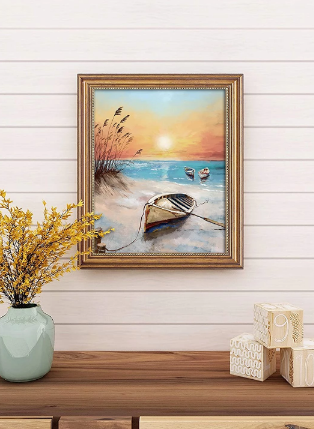 DIY Paint Painting Ocean Beach