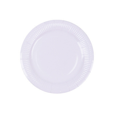 White plate