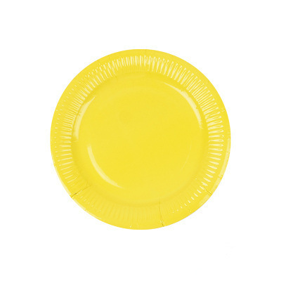 Yellow plate