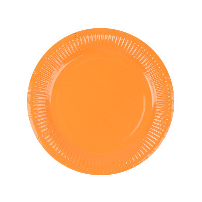 Orange plate