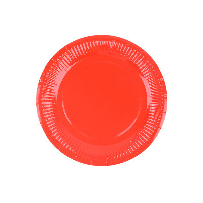 Red plate