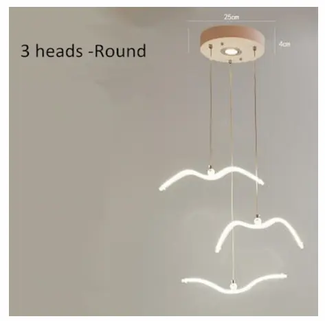 Led Light Chandelier For Home Dining Room