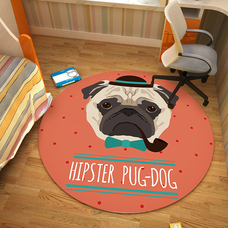 1622183431723 - Cute Cartoon Round Carpet