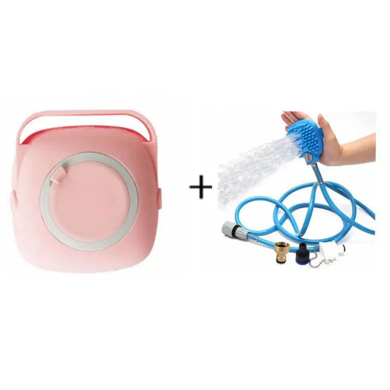 Dog Bath Artifact Pet Sprinkler Pet Brush