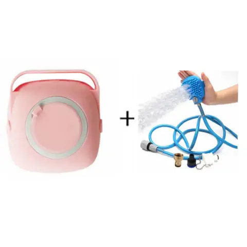 Dog Bath Artifact Pet Sprinkler Pet Brush