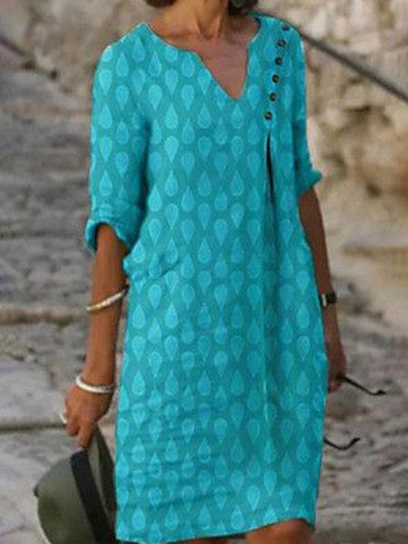 Solid Color Mid-length Skirt Urban Casual Skirt