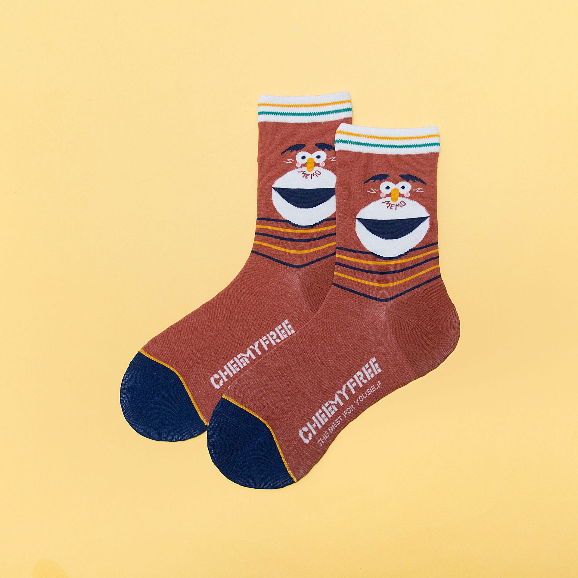 Title 1, Socks Womens Trendy Cartoon Personality Creat...