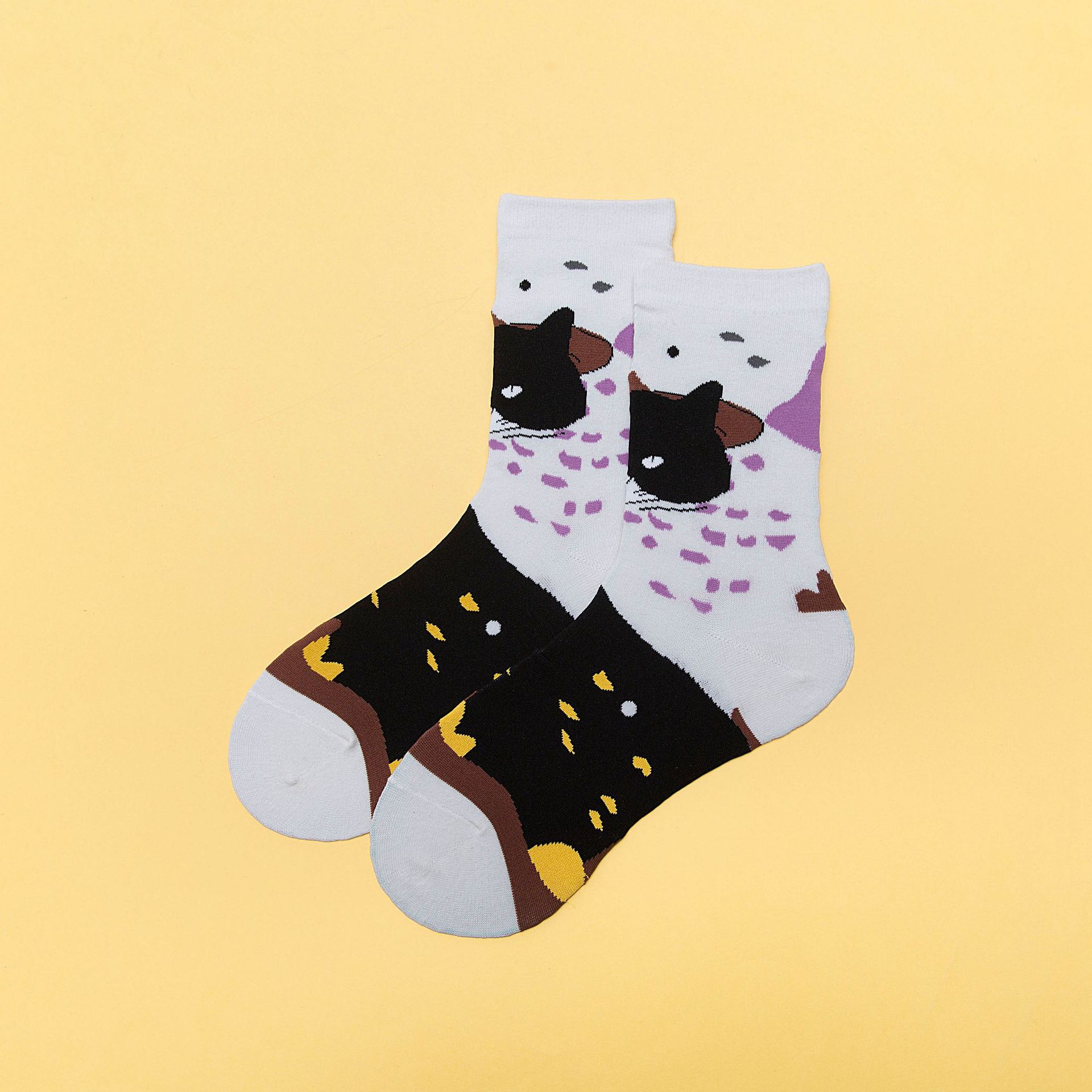 Title 5, Socks Womens Trendy Cartoon Personality Creat...